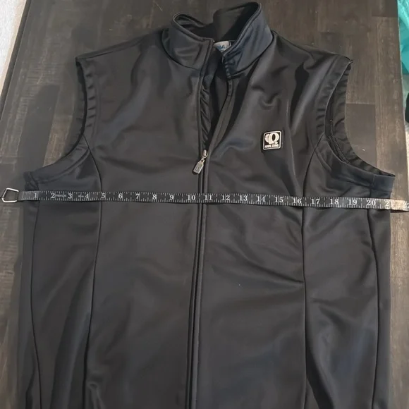 Pearl Izumi Black Back Pocket Cyclist Vest Size Large - Picture 5 of 6